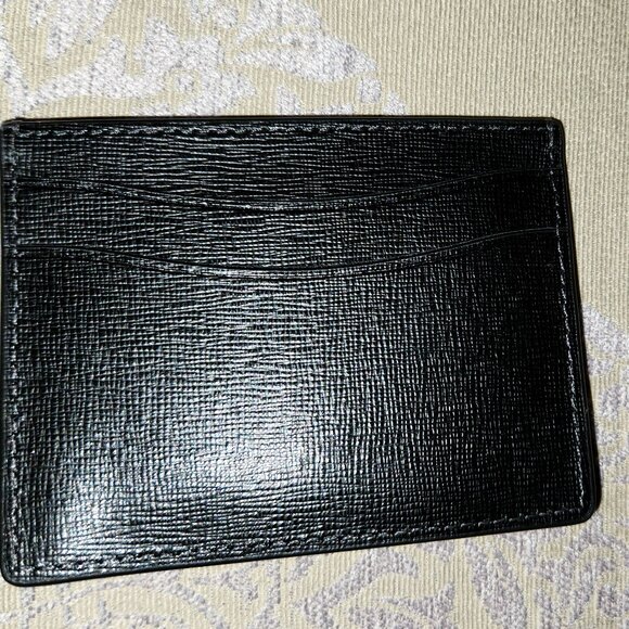 Kate Spade Morgan Embellished Bow Saffiano Leather Card Case - black - NWT - Picture 2 of 4